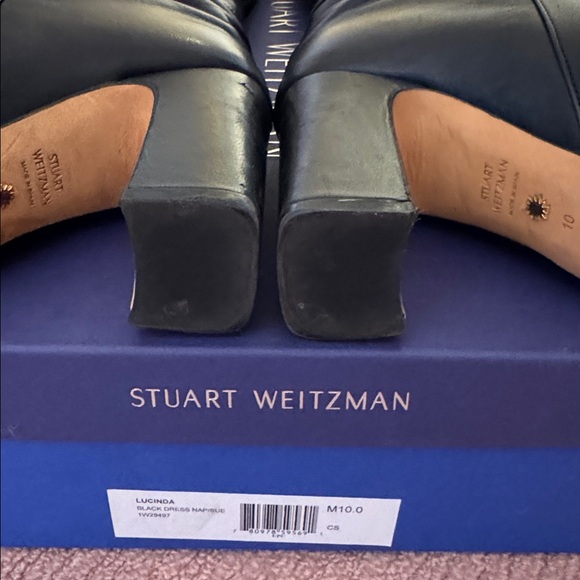 Stuart Weitzman Lucinda Leather Boots - Picture 6 of 11